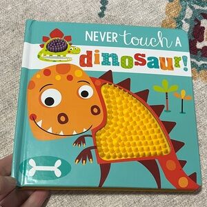 Never Touch a Dinosaur Book